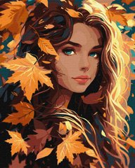 Картина за номерами "Осінній листопад ©art_selena_ua" Ідейка полотно на підрамнику 40x50см KHO8334 в інтернет-магазині "Я - Picasso"