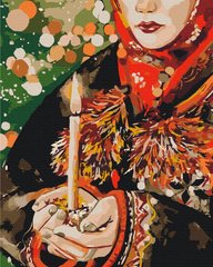 Картина по номерам "Рождественская свеча" BrushMe холст на подрамнике 40x50см BS53437 в интернет-магазине "Я - Picasso"