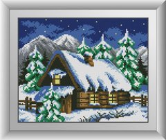 Алмазна мозаїка "Зимовий будиночок" Dream Art в коробці 24x30см 30061 в інтернет-магазині "Я - Picasso"