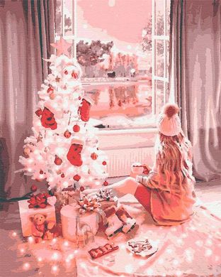 Картина по номерам "Merry Christmas" холст на подрамнике 40x50 см RB-0312 в інтернет-магазині "Я - Picasso"