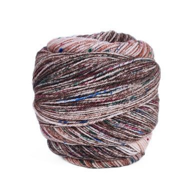 Пряжа Paint Gradient Sock/Пейнт Градієнт Сок, коричневий -болотяний-рожева пудра мультіколор 12, Laines du Nord