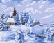 Картини за номерами "Зимова казка" Artissimo полотно на підрамнику 50x60 см PNX2736