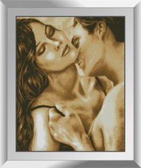31666 Поцелуй в шею. Dream Art. Набор алмазной живописи (квадратные, полная) в интернет-магазине "Я - Picasso"