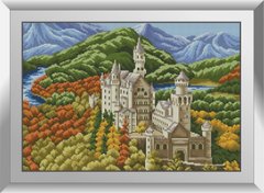 Алмазна мозаїка "Осінній замок" Dream Art в коробці 31484 в інтернет-магазині "Я - Picasso"