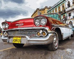 Картина за номерами "Ретро авто" BrushMe полотно на підрамнику 40x50см GX34121 в інтернет-магазині "Я - Picasso"