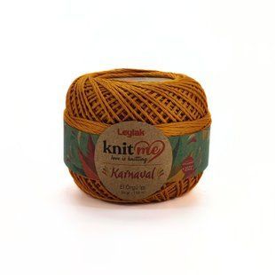 Пряжа Karnaval/Карнавал, темно-медовый 00073, Knit Me