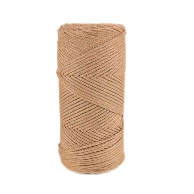 Пряжа Cotton Macrame/Котон Макраме, карамель 1001/032, Hobby Trend