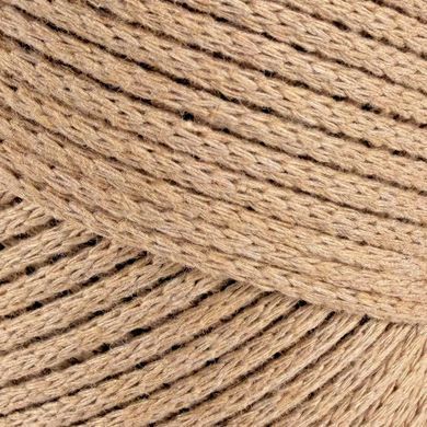 Пряжа Cotton Macrame/Котон Макраме, карамель 1001/032, Hobby Trend