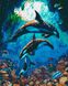 Картина по номерам "Підводне царство" холст на подрамнике 40x50 см RB-0420