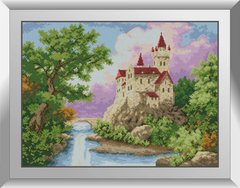 Замок. Dream Art. Набор алмазной живописи 46x57 см в интернет-магазине "Я - Picasso"