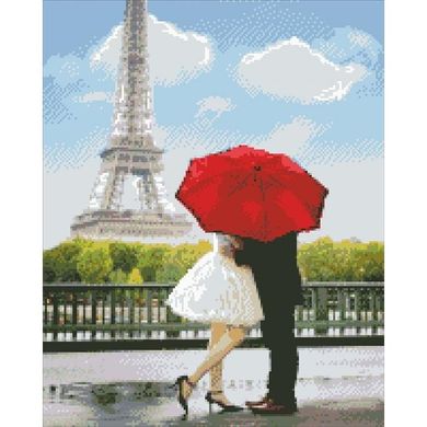 Алмазная мозаика - Любовь в Париже 40x50 см в интернет-магазине "Я - Picasso"