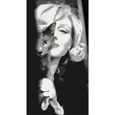 Картина по номерам - Изящная Мэрилин 27х50 см в интернет-магазине "Я - Picasso"
