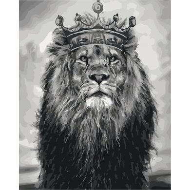 Картина за номерами "Король Лев" Ідейка полотно на підрамнику 40x50см КНО4079 в інтернет-магазині "Я - Picasso"