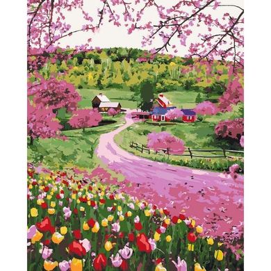 Картина по номерам - Весеннее разноцветье 40х50 в интернет-магазине "Я - Picasso"