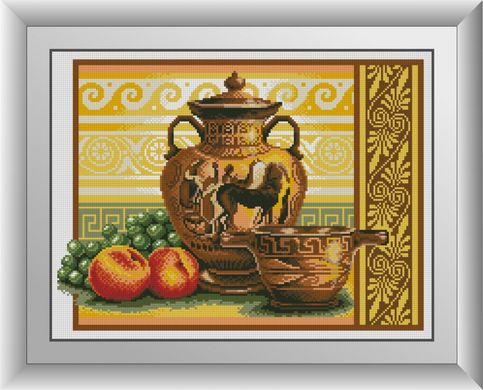 Алмазна мозаїка "Ваза з виноградом" Dream Art в коробці 30213 в інтернет-магазині "Я - Picasso"