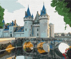Картина за номерами "Замок Сюллі-сюр-Луар" BrushMe полотно на підрамнику 40x50см BS51612 в інтернет-магазині "Я - Picasso"