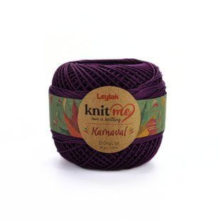 Пряжа Karnaval/Карнавал, черника 08031, Knit Me