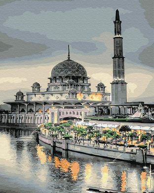 Картина за номерами "Мечеть на заході" BrushMe полотно на підрамнику 40x50см GX29457 в інтернет-магазині "Я - Picasso"