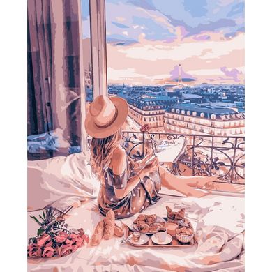 Картина по номерам - Отдых в Париже 40х50 в интернет-магазине "Я - Picasso"