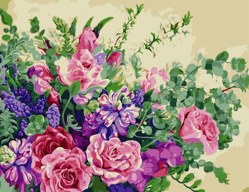 Картина за номерами "Чудові квіти" ArtStory в подарунковій коробці 50x65см AS0815 в інтернет-магазині "Я - Picasso"
