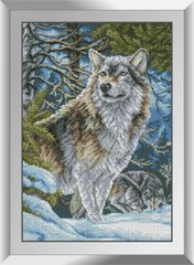 Алмазна мозаїка "Вовки в горах" Dream Art в коробці 31102 в інтернет-магазині "Я - Picasso"