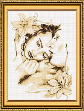 20022 Влюбленная пара. Dream Art. Набор алмазной живописи (круглые камни, полная) в интернет-магазине "Я - Picasso"