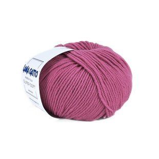 Пряжа Super Soft/Супер Софт, пильний рожевий 13333, Lana Gatto
