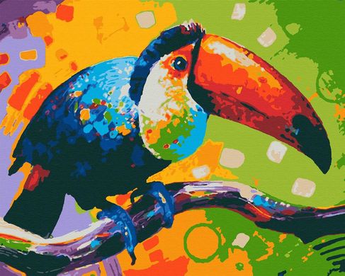 Картина по номерам "Веселый Тук" холст на подрамнике 40x50 см RB-0003 в интернет-магазине "Я - Picasso"