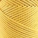 Пряжа Cotton Macrame/Котон Макраме, жовто-гарячий 1001/049, Hobby Trend