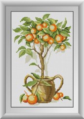 30274 Апельсиновое дерево. Dream Art. Набор алмазной живописи (квадратные, полная) в интернет-магазине "Я - Picasso"