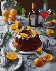 Картина за номерами "Апельсинова насолода" Ідейка полотно на підрамнику 40х50см KHO5616 в інтернет-магазині "Я - Picasso"