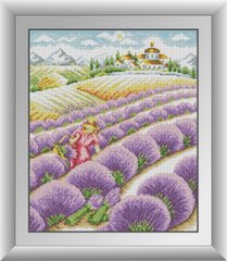 Алмазна мозаїка "Дівчина в лаванді" Dream Art в коробці 30745 в інтернет-магазині "Я - Picasso"
