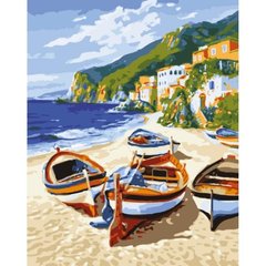 Картина за номерами "Тиха гавань" Ідейка полотно на підрамнику 40x50см КНО2721 в інтернет-магазині "Я - Picasso"