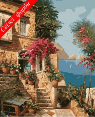 Картины по номерам - Отдых в Средиземноморье 50x60 в интернет-магазине "Я - Picasso"