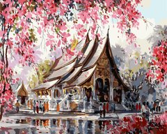 Картина по номерам - Тайский храм 40x50 см в интернет-магазине "Я - Picasso"