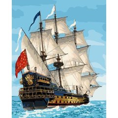 Картина за номерами "Королівський флот" Ідейка полотно на підрамнику 40x50см КНО2729 в інтернет-магазині "Я - Picasso"
