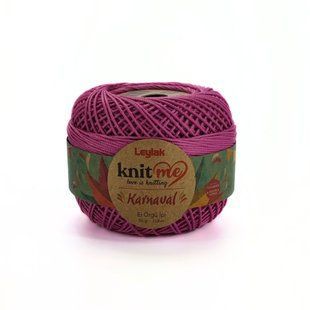 Пряжа Karnaval/Карнавал, лиловый 01776, Knit Me