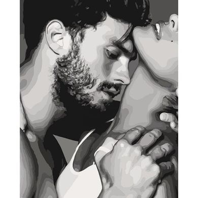 Картина за номерами "Ніжність любові" Ідейка полотно на підрамнику 40x50см КНО4554 в інтернет-магазині "Я - Picasso"