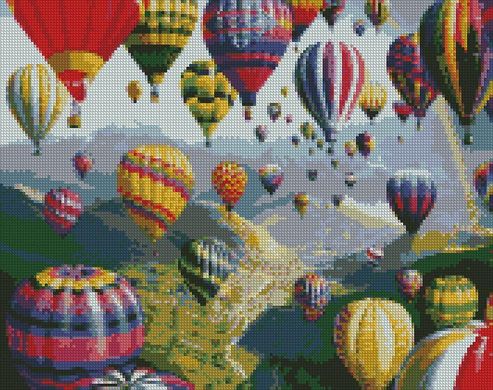 Алмазная мозаика "Воздушные шары" Идейка 40x50см AMO7017 в интернет-магазине "Я - Picasso"