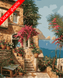 Картини за номерами "Відпочинок в Середземномор'ї" Artissimo полотно на підрамнику 50x60 см PNX5513