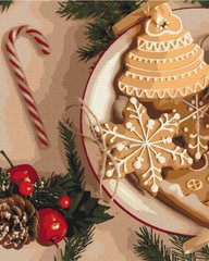 Картина за номерами "Бабусине печиво на Різдво" BrushMe полотно на підрамнику 40х50см BS52505 в інтернет-магазині "Я - Picasso"