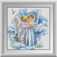 Алмазна мозаїка "Поцілуй ангелів" Dream Art в коробці 30225 в інтернет-магазині "Я - Picasso"