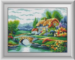 Алмазна мозаїка "Будинок біля озера" Dream Art в коробці 30577 в інтернет-магазині "Я - Picasso"
