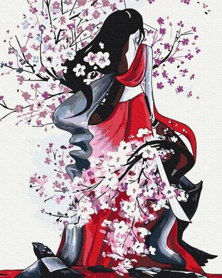 Картина по номерам "Сила сакуры © Yana Biluhina" BrushMe холст на подрамнике 40x50см BS53800 в интернет-магазине "Я - Picasso"