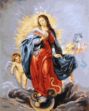 Картина за номерами "Ікона Богородиці" BrushMe полотно на підрамнику 40x50см GX22348 в інтернет-магазині "Я - Picasso"