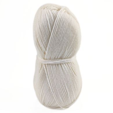 Пряжа Leon/Леон, білий LN002, Lady Yarn