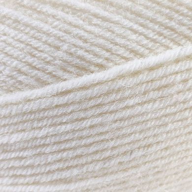 Пряжа Leon/Леон, білий LN002, Lady Yarn