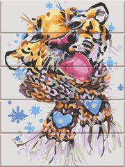 Картина за номерами на дереві "Зимовий тигр" ArtStory подарункова упаковка 30x40см ASW179 в інтернет-магазині "Я - Picasso"