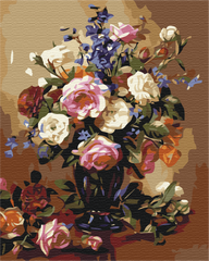 Картина за номерами "Вишуканий букет" BrushMe полотно на підрамнику 40х50см BS52670 в інтернет-магазині "Я - Picasso"