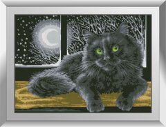 Алмазна мозаїка "Кіт у ночі" Dream Art в коробці 31556 в інтернет-магазині "Я - Picasso"